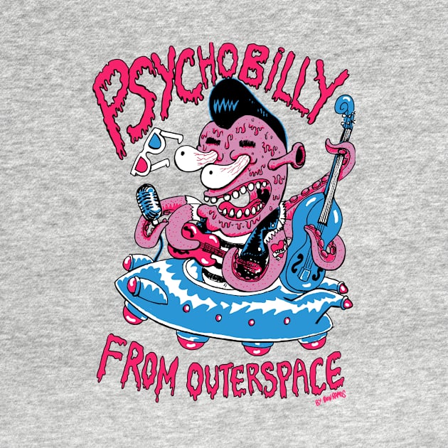 Psychobilly from outerspace by donramos